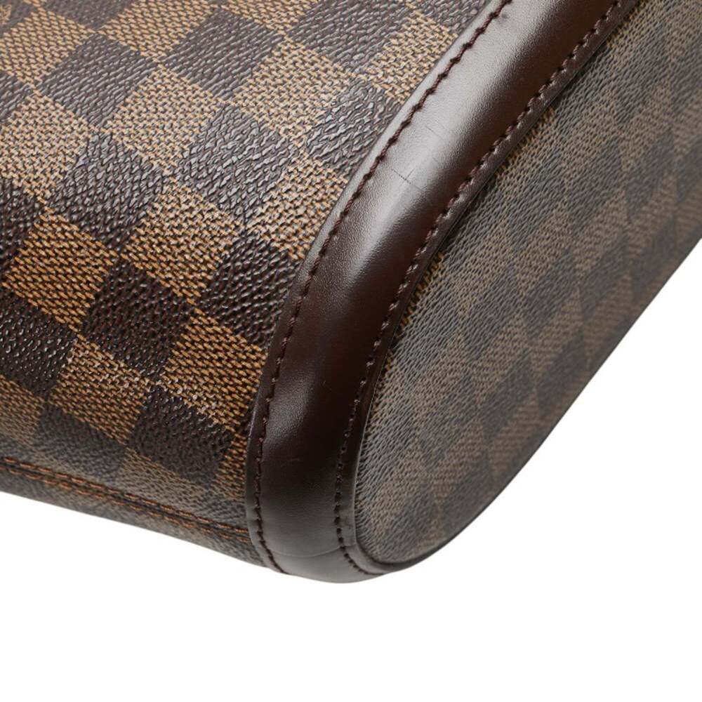 LOUIS VUITTON Brown Damier Leather Shoulder Bag - Picture 15 of 16